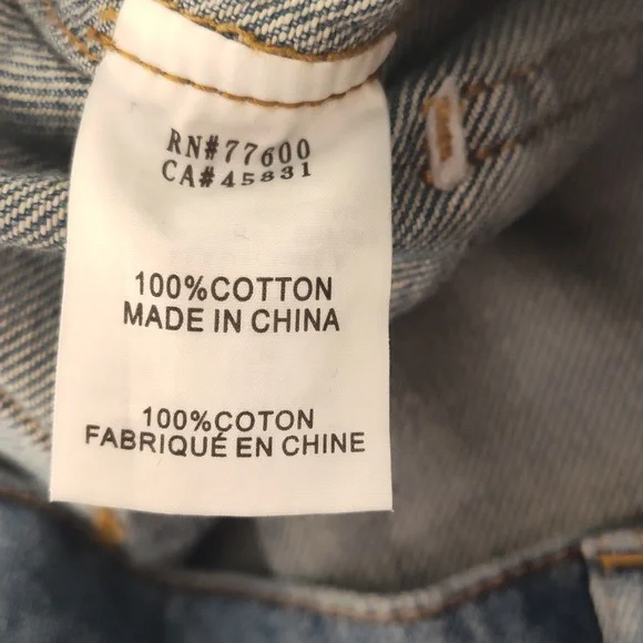 Sandrine Rose Women's Denim Blue Jeans Size 27 Button Fly - Picture 12 of 12